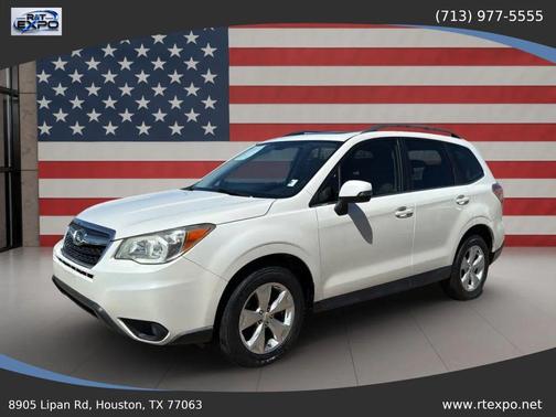 Satin White Pearl 2014 Subaru Forester 2.5i Touring