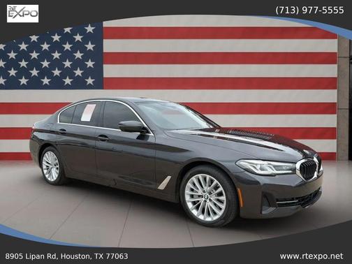 Dark Graphite Metallic 2021 BMW 530 530i Sedan 4D