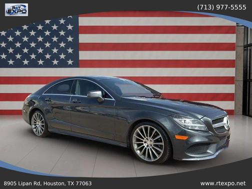 Gray 2016 Mercedes-Benz CLS-Class CLS 400 Coupe 4D