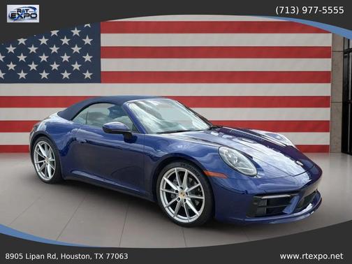 Blue 2022 Porsche 911 Carrera