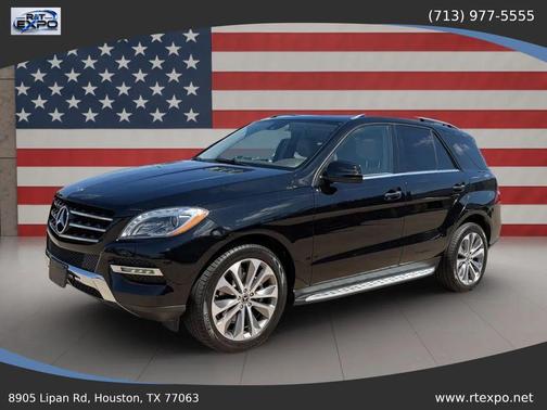 Black 2015 Mercedes-Benz M-Class ML 350 Sport Utility 4D