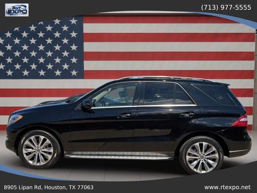 Black 2015 Mercedes-Benz M-Class ML 350 Sport Utility 4D