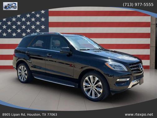 Black 2015 Mercedes-Benz M-Class ML 350 Sport Utility 4D