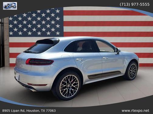 Rhodium Silver Metallic 2015 Porsche Macan Macan Turbo
