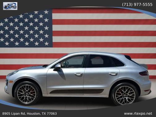 Rhodium Silver Metallic 2015 Porsche Macan Macan Turbo