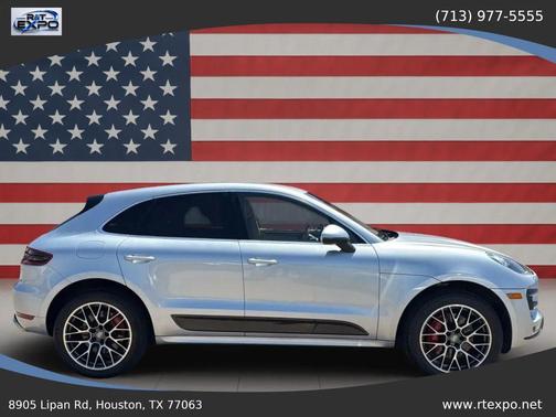 Rhodium Silver Metallic 2015 Porsche Macan Macan Turbo