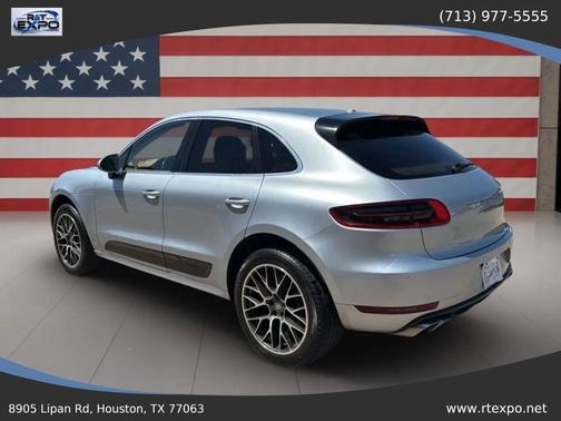 Rhodium Silver Metallic 2015 Porsche Macan Macan Turbo