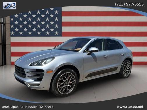 Rhodium Silver Metallic 2015 Porsche Macan Macan Turbo