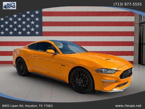 Orange Fury Metallic Tri-Coat 2019 Ford Mustang GT