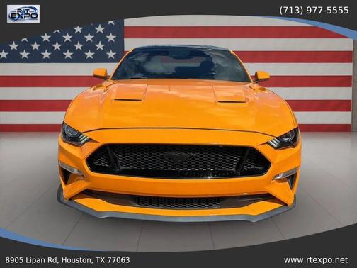 Orange Fury Metallic Tri-Coat 2019 Ford Mustang GT