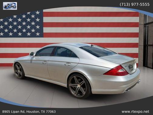 Silver 2006 Mercedes-Benz CLS-Class CLS 55 AMG Coupe 4D