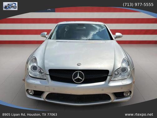 Silver 2006 Mercedes-Benz CLS-Class CLS 55 AMG Coupe 4D