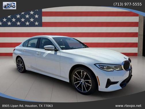 White 2020 BMW 330 330i Sedan 4D