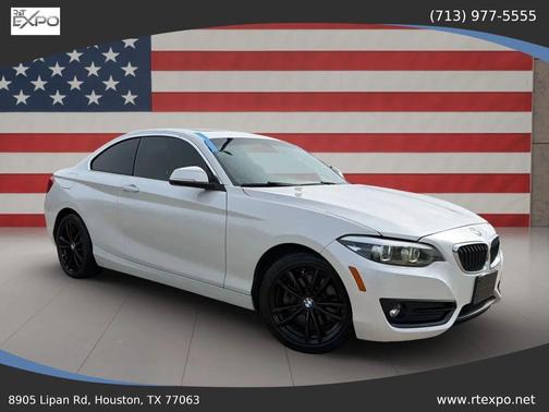 White 2018 BMW 230 xDrive