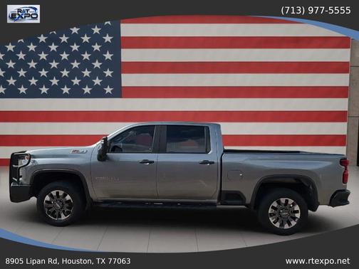 Sterling Gray Metallic 2024 Chevrolet Silverado 2500 Custom