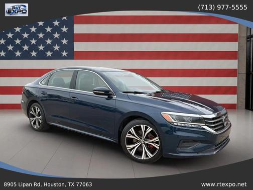 Tourmaline Blue Metallic 2021 Volkswagen Passat 2.0T SE