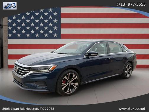 Tourmaline Blue Metallic 2021 Volkswagen Passat 2.0T SE