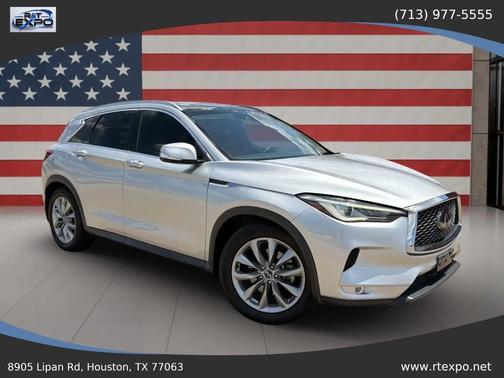 Silver 2019 INFINITI QX50 Luxe