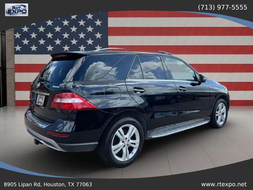 Black 2015 Mercedes-Benz M-Class 4MATIC