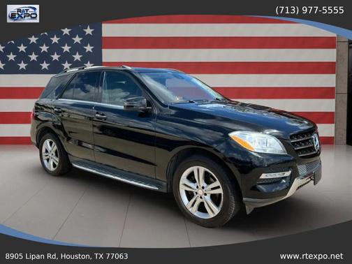 Black 2015 Mercedes-Benz M-Class 4MATIC