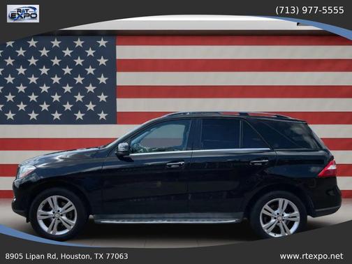 Black 2015 Mercedes-Benz M-Class 4MATIC