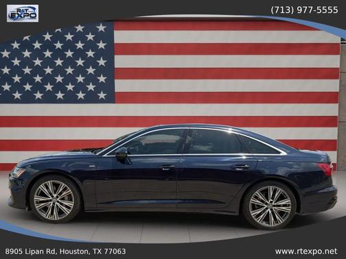 Firmament Blue Metallic 2019 Audi A6 55 Prestige