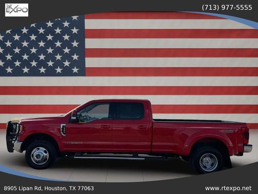 Race Red 2022 Ford F-350 Lariat