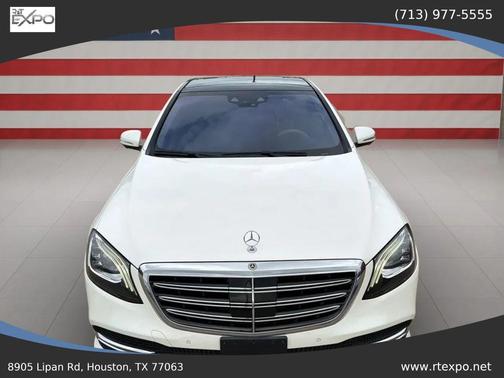 White 2019 Mercedes-Benz S-Class S 560 Sedan 4D