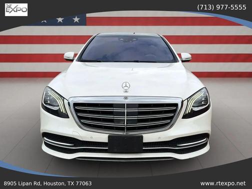 White 2019 Mercedes-Benz S-Class S 560 Sedan 4D