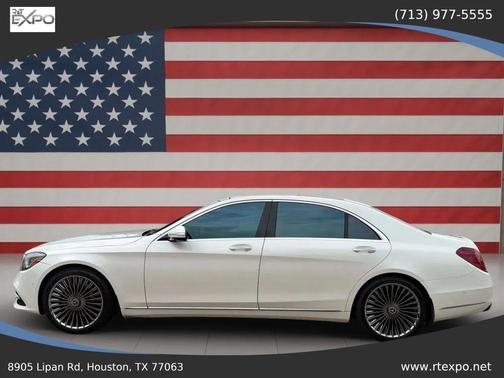 White 2019 Mercedes-Benz S-Class S 560 Sedan 4D