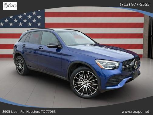 Blue 2020 Mercedes-Benz GLC 300 4MATIC