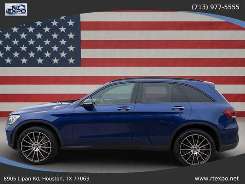 Blue 2020 Mercedes-Benz GLC 300 4MATIC