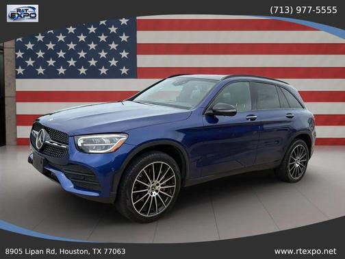 Blue 2020 Mercedes-Benz GLC 300 4MATIC