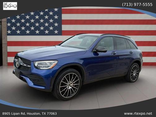 Blue 2020 Mercedes-Benz GLC 300 4MATIC