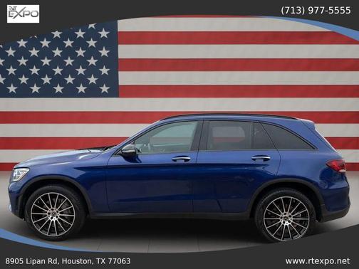 Blue 2020 Mercedes-Benz GLC 300 4MATIC