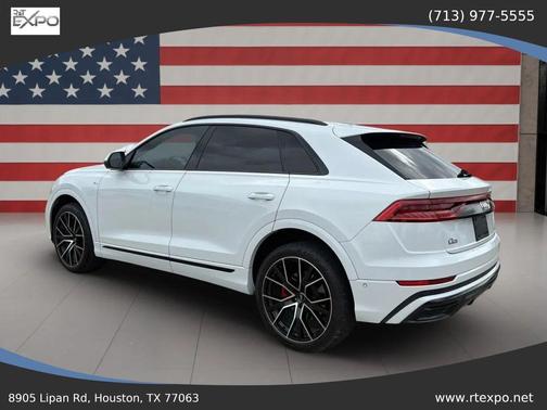 White 2020 Audi Q8 55 Prestige