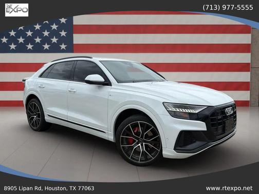White 2020 Audi Q8 55 Prestige