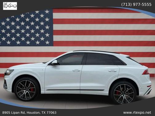 White 2020 Audi Q8 55 Prestige