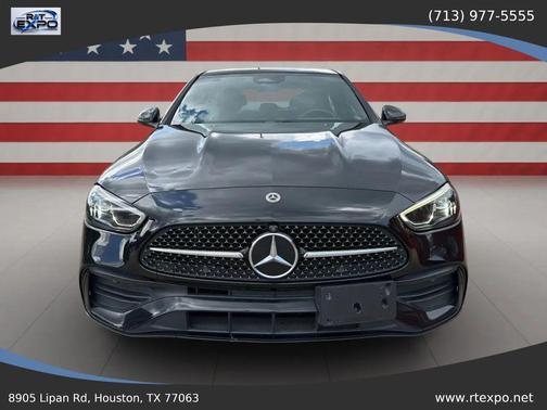 Black 2022 Mercedes-Benz C-Class C 300