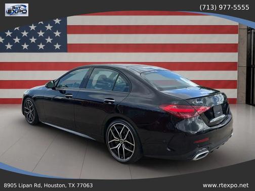 Black 2022 Mercedes-Benz C-Class C 300
