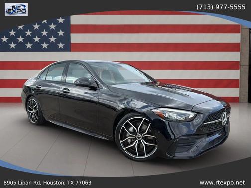 Black 2022 Mercedes-Benz C-Class C 300