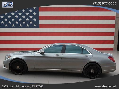 Gray 2014 Mercedes-Benz S-Class S 550 Sedan 4D