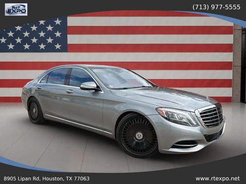 Gray 2014 Mercedes-Benz S-Class S 550 Sedan 4D