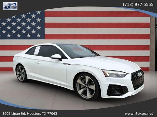Ibis White 2020 Audi A5 Premium Plus 45 TFSI quattro S tronic