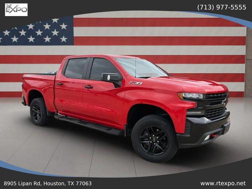Red Hot 2019 Chevrolet Silverado 1500 LT Trail Boss Truck