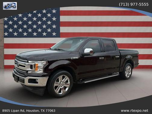 Burgundy 2019 Ford F-150 XLT