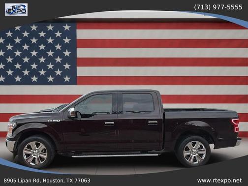 Burgundy 2019 Ford F-150 XLT