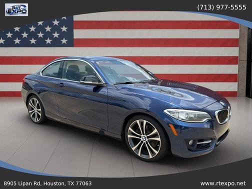 Blue 2015 BMW 228 228i Coupe 2D