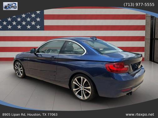 Blue 2015 BMW 228 228i Coupe 2D
