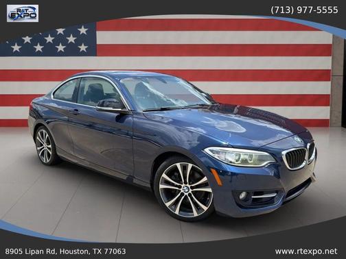 Blue 2015 BMW 228 228i Coupe 2D